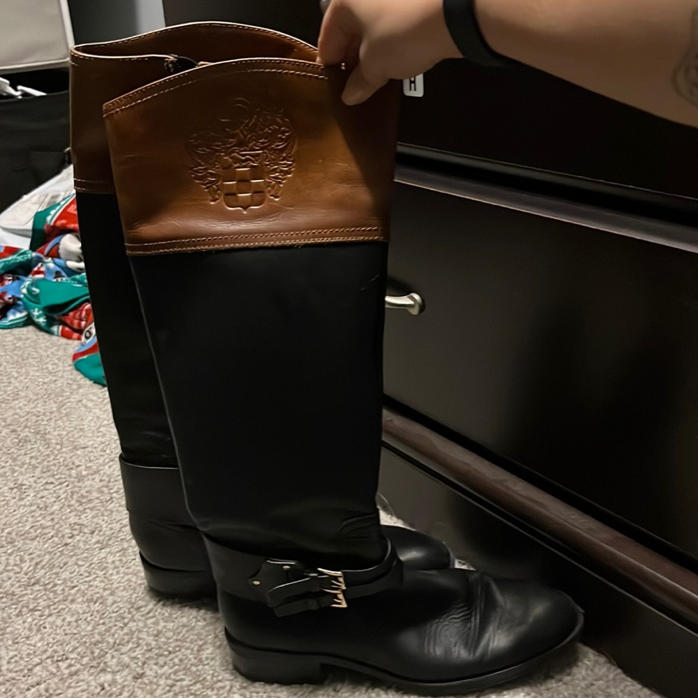 Vince Camuto Leather Boots